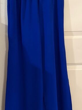 eesome Wide Leg Pants in Royal Blue